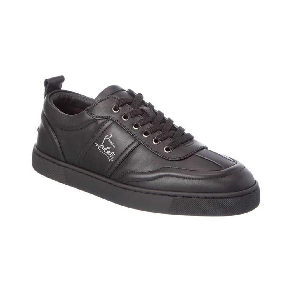 Christian Louboutin Retero Leather Sneaker, Black